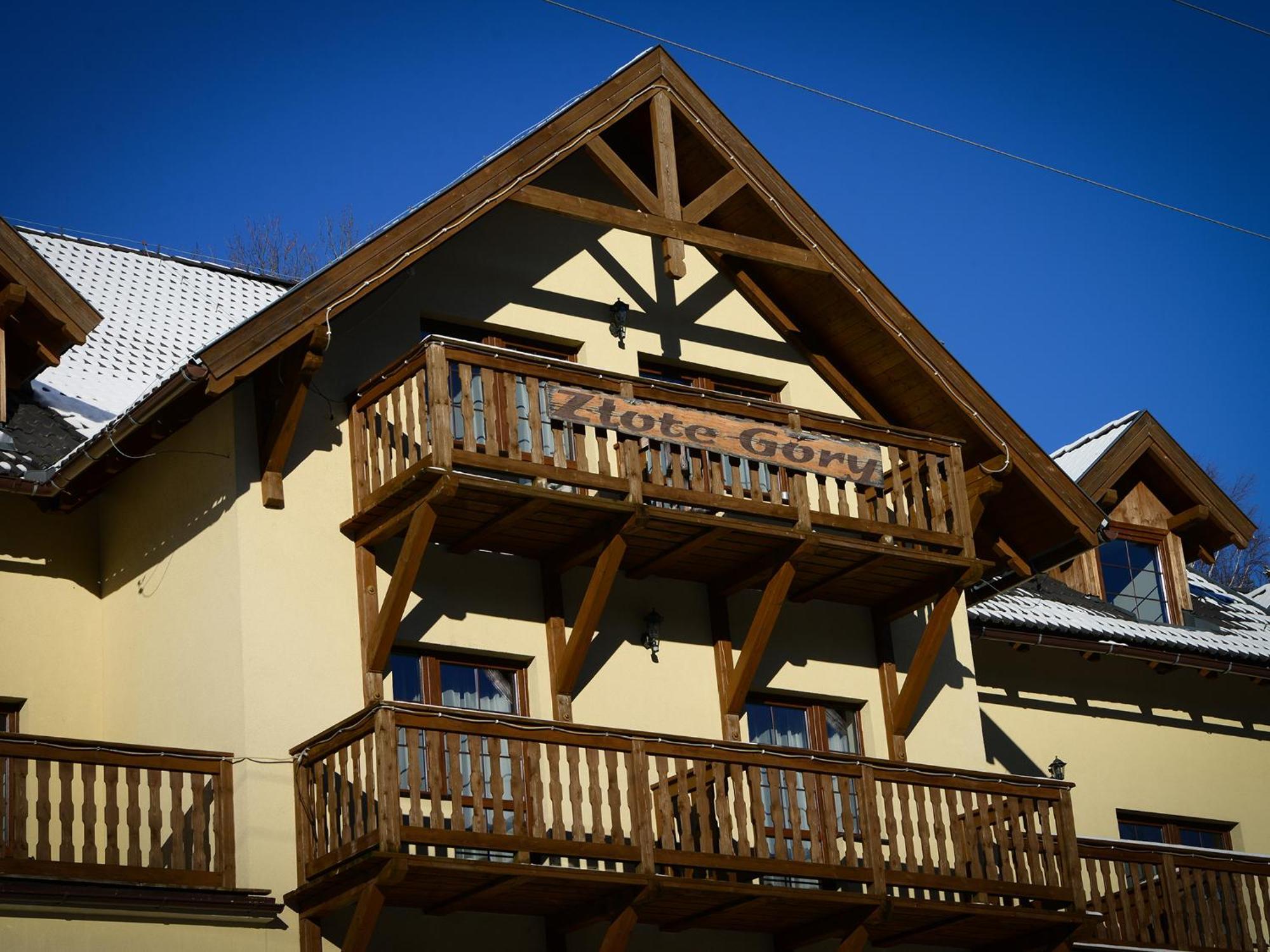 Bed and Breakfast Zlote Gory - Czarna Gora Heudorf Exterior foto