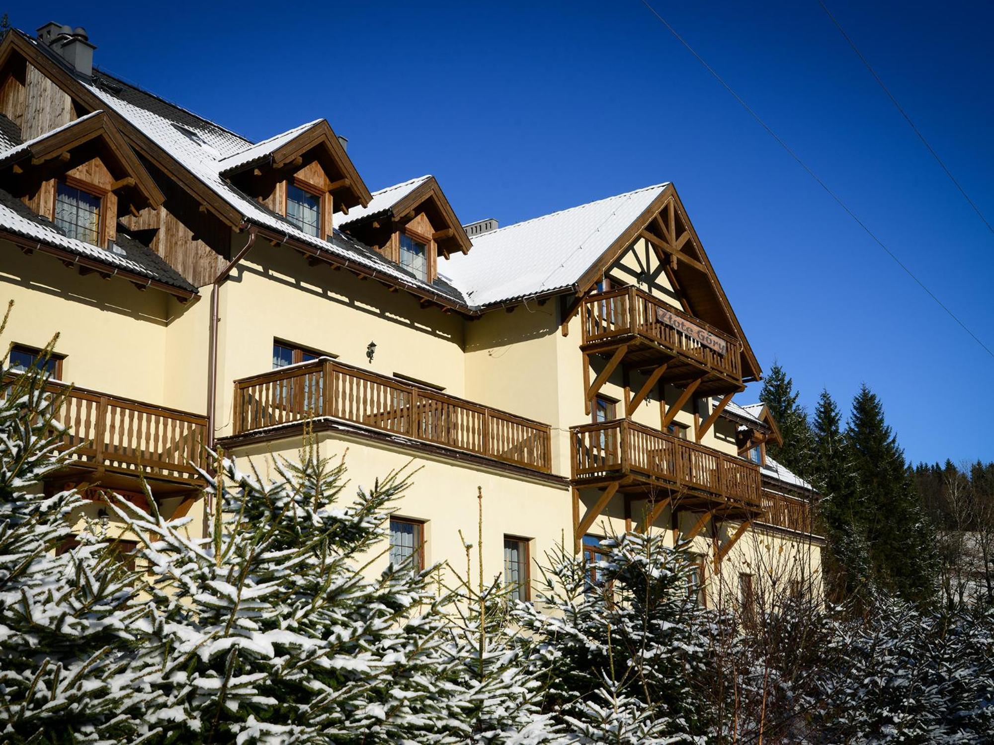 Bed and Breakfast Zlote Gory - Czarna Gora Heudorf Exterior foto